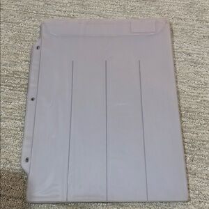 6 Creative Memories long strips  2 Sided Protectors for Stickers & Memorabilia